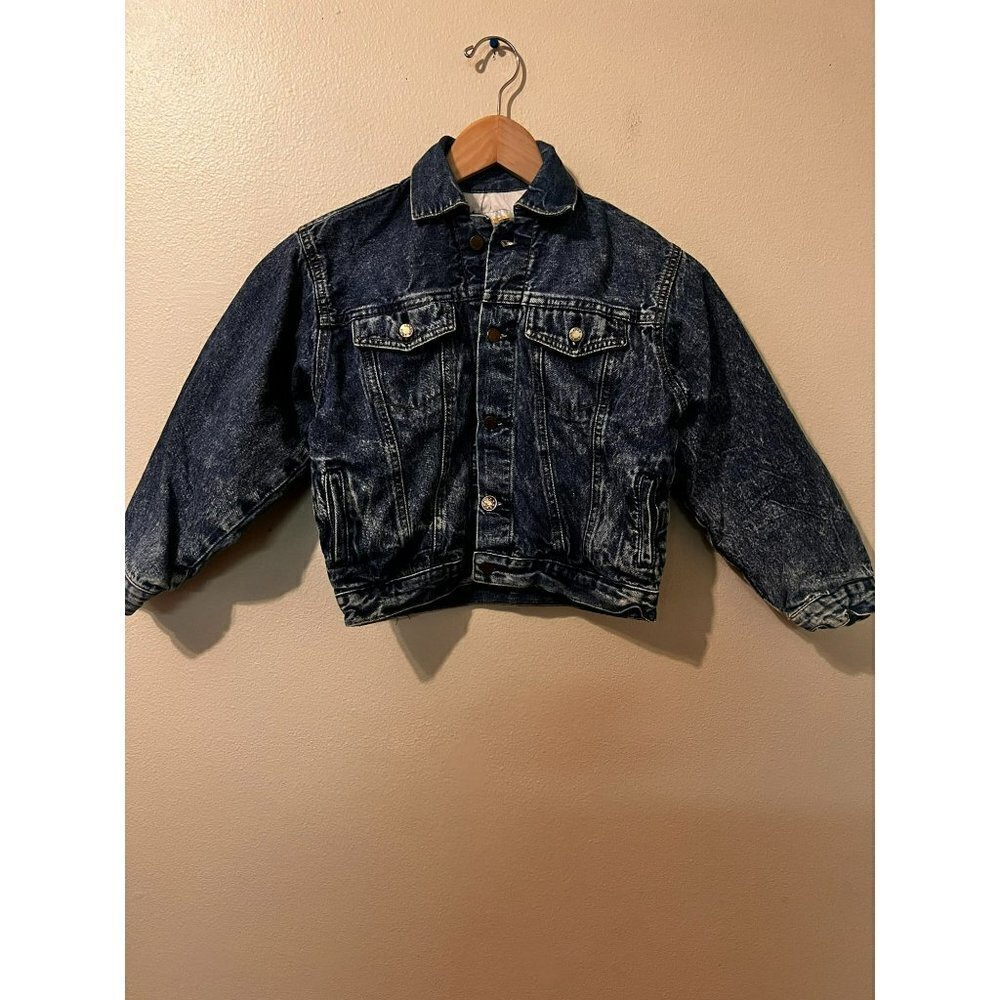 Kid's Vintage London Fog Denim Jacket Size L [EXCELLENT]